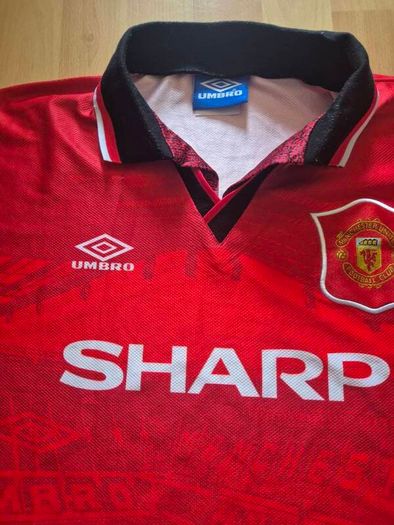 Original Umbro Manchester United 1994/1995 Home Shirt Mens Extra Large