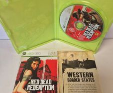 Red Dead Redemption (Xbox 360) - 100% Complete (CIB) with Map