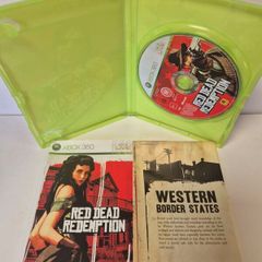 Red Dead Redemption (Xbox 360) - 100% Complete (CIB) with Map