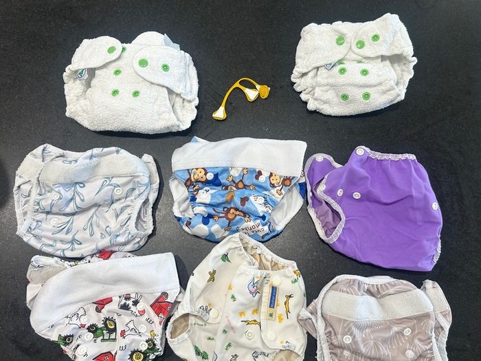 Newborn cloth nappy bundle