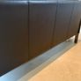 Mid century leather Couch Image 5