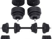 Dumbbell Set 30 kg Adjustable Plastic - Free Delivery Nationwide