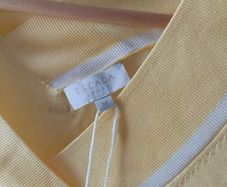 BNWT Escada yellow v neck jumper