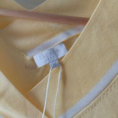 BNWT Escada yellow v neck jumper