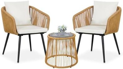 3 Piece Outdoor Patio Furniture Set