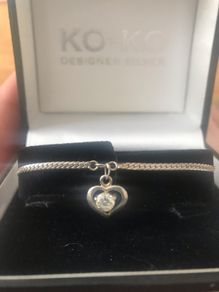 Real silver bracelet