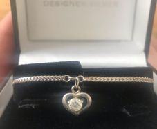 Real silver bracelet