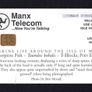 1999 Isle of Man UK2/ 22 units Scorpion Fish (Siemens - S35 (Module 35)) Phone Card Image 2