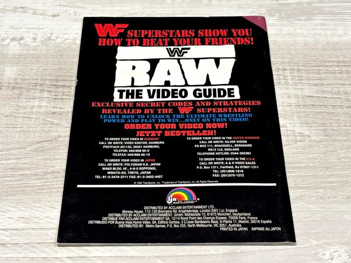 Snes WWF Raw - Boxed