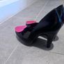 Mel by Melissa Raspberry heels Image 4