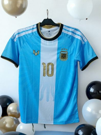 Argentina ( Messi Last Game Jersey )special Edition ,size : M