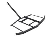 Drag Harrow, 66" Width Tow Behind Drag Harrow, Q235 Steel Driveway Grader with Adjustable Bars &amp; Pin Hitch, Support up to 50 lbs, Tractor Driveway