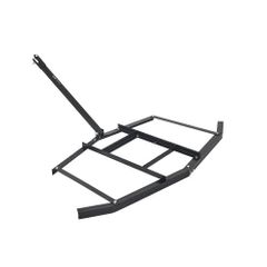 Drag Harrow, 66" Width Tow Behind Drag Harrow, Q235 Steel Driveway Grader with Adjustable Bars & Pin Hitch, Support up to 50 lbs, Tractor Driveway