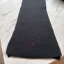 Polo Ralph Lauren Washable Merino Wool Charcoal Grey Scarf Image 2