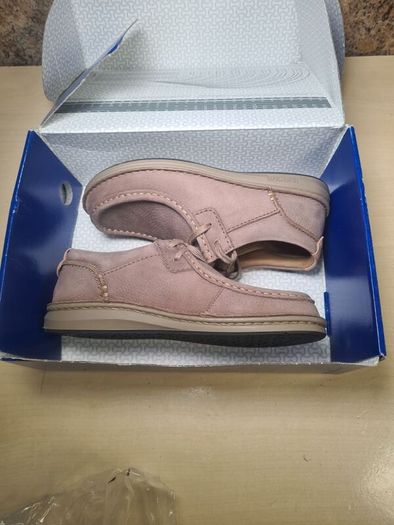 BIRKENSTOCK PASADENA shoes suede leather taupe beige brown Size UK 5 EU 38 boys girls women unisex BRAND NEW BOXED