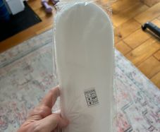 Disposable slippers bought off shein for a wedding note extremely thin so did not use