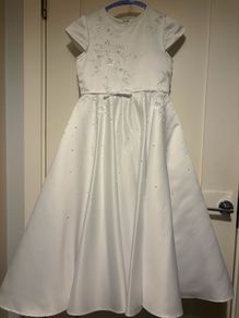Communion dress & Veil ..