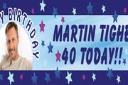 40th Birthday Party Banner Poster