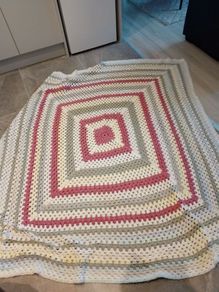 large crochet blanket