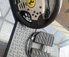 gaming steering wheel. ps3