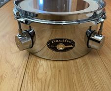 Pacific Drums by DW Mini Timbale, Chrome Plated Steel, 4X8Pacific Drums by DW Mini Timbale, Chrome Plated Steel, 4X8