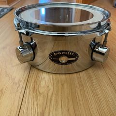 Pacific Drums by DW Mini Timbale, Chrome Plated Steel, 4X8Pacific Drums by DW Mini Timbale, Chrome Plated Steel, 4X8
