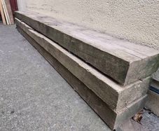Solid Timber Sleepers / Beams