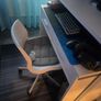 desk set with chair and book shelf Image 5