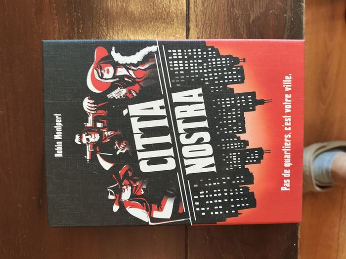 Citta Nostra Strategy City Building Board Game Complete and Like New