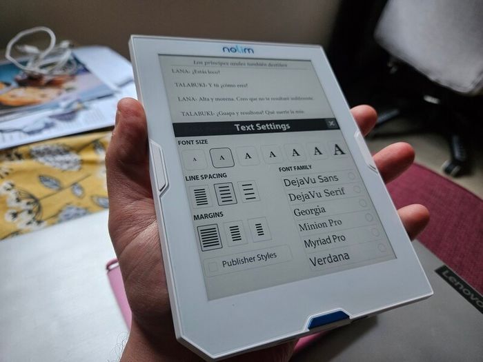 Nolimbook HD eBook reader (no backlight)