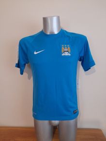 Manchester City Football Training Jersey Top Adult Size M Medium
