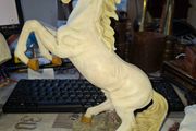 Large Rearing Stallion Horse Sculpture Postage Available or Collection