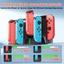 Switch Controller Charger Dock Station for PSP Gaming Console Compatible with Nintendo Switch & OLED Model Image 4