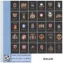 2015 Ireland Davo Supplement Stamp Pages. Includes Pages 178, 179, 180, 181 and 181a (Christmas Booklet) and B59 (Miniature) Sheets Pages include illustrations of stamps and mounts. 6 Pages Image 2
