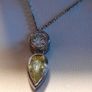 ladies silver chain and pendant Image 7