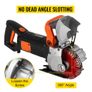 Electric Wall Chaser 4KW 4.8KW Seamless Groove Cutting Machine 133mm Steel Concrete Circular Saw Slotting Tool Set Image 2