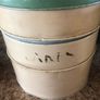 selection of vintage cake storage tins with lids Image 3