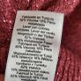 NEXT Blush Metallic Rollneck Knit Sz M (Fit 10-14UK) Image 2