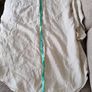 Zara linen oversize shirt in very good condition about a UK size 14 but see last two photos for exact measurements FREE STANDARD POSTAGE INCLUDED Image 7