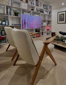 Pair of Mid Century Modern armchairs
