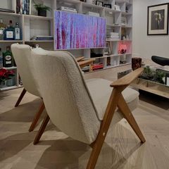 Pair of Mid Century Modern armchairs