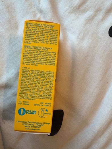 Uriage SOF 50+ moisturizing cream