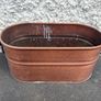 Antique Copper Flower Pot Image 3