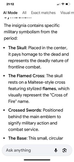 ww1 medal croix de feu