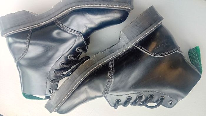 Solovair black ankle boots, 37, excellent condition