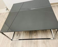 EZ Living Interiors Panama Grey Square Coffee Table