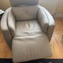 Luxury Full Leather Recliner Chair Image 6