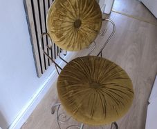 Vintage 1950s/60s Hollywood Regency Boudoir Vanity Chair