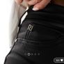 RIVER ISLAND Molly Black Coated Jeans Size 8! Image 3