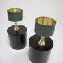 Vintage Pair of Swedish Brass Table Lamps, 1960s. Image 6